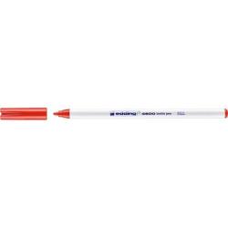 PAKIET Pisak tekstylny e-4600 EDDING, 1 mm, czerwony