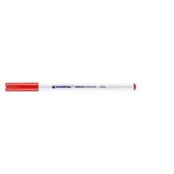 PAKIET Pisak tekstylny e-4600 EDDING, 1 mm, czerwony
