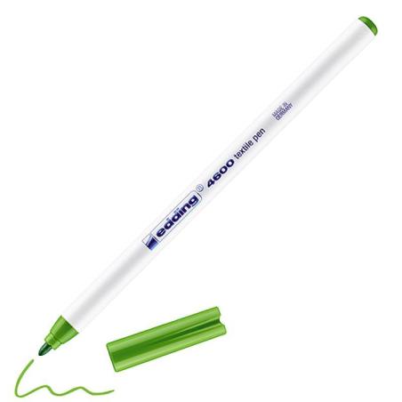 PAKIET Pisak tekstylny e-4600 EDDING, 1 mm, jasnozielony