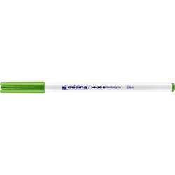 PAKIET Pisak tekstylny e-4600 EDDING, 1 mm, jasnozielony