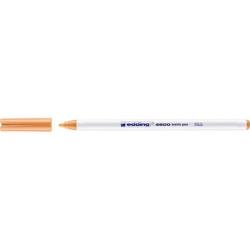 PAKIET Pisak tekstylny e-4600 EDDING, 1 mm, jasnopomarańczowy
