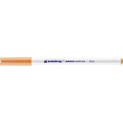 PAKIET Pisak tekstylny e-4600 EDDING, 1 mm, jasnopomarańczowy