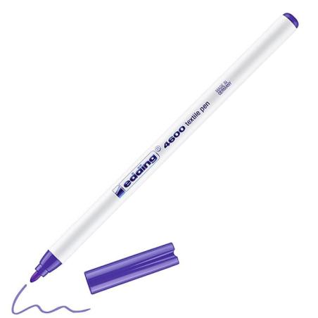 PAKIET Pisak tekstylny e-4600 EDDING, 1 mm, fioletowy neon