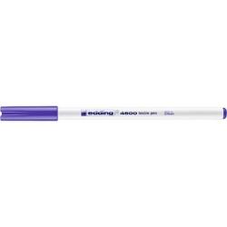 PAKIET Pisak tekstylny e-4600 EDDING, 1 mm, fioletowy neon