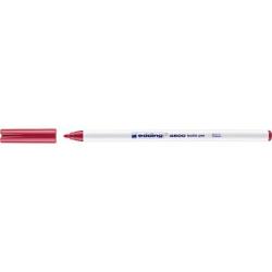 PAKIET Pisak tekstylny e-4600 EDDING, 1 mm, karminowy