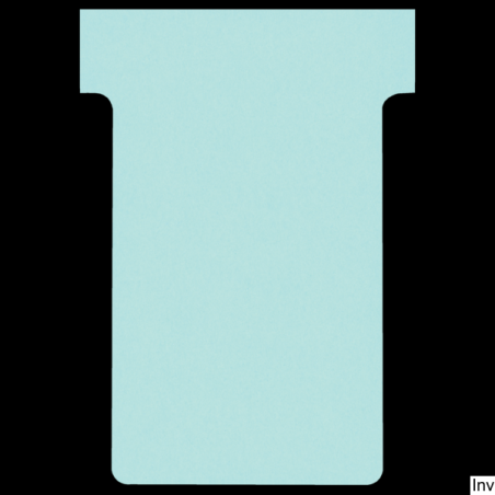 Karteczki T-Card Nobo, rozmiar 2, jasnoniebieskie, 100 sztuk
