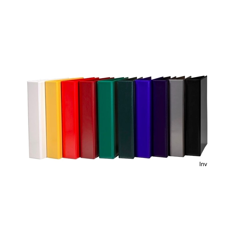 Segregator Biurfol PANORAMA A4 85mm 4-ringowy D-65 zielony SE-50-05