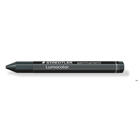 Kredka wodoodporna Staedtler Omnigraph 14 mm czarna, do pisania na różnych powierzchniach, 12 sztuk w opakowaniu