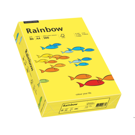 Papyrus Papier xero A4 160g żółty słoneczny 14 arkuszy