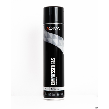 Sprężone powietrze 600 ml ADIVA do czyszczenia sprzętu biurowego i precyzyjnego