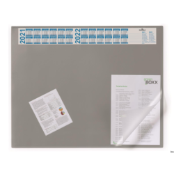 Podkład na biurko z kalendarzem 520x650 mm szary Durable