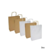 Torba papierowa ECOBAG brązowa 180x80x225 mm NC Koperty ekologiczna