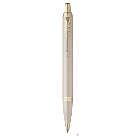 Długopis Parker Im Professionals Monochrome Champagne z niebieskim wkładem w eleganckim giftboxie