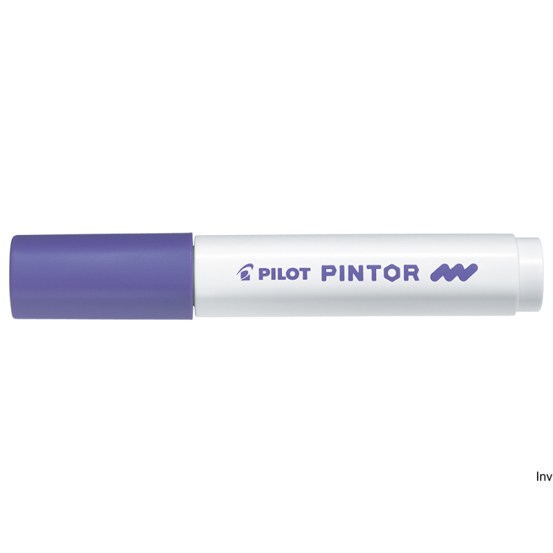 Marker fioletowy PINTOR M 4,5 mm Pilot - szybkoschnący, do różnych powierzchni