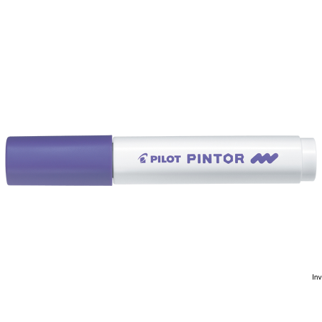 Marker fioletowy PINTOR M 4,5 mm Pilot - szybkoschnący, do różnych powierzchni