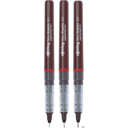 Zestaw cienkopisów Rotring Tikky 0.1/0.3/0.5 mm 3 sztuki