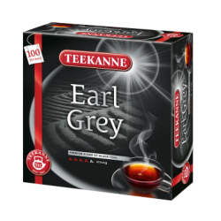 Herbata TEEKANNE Earl Grey, czarna, 100 torebek