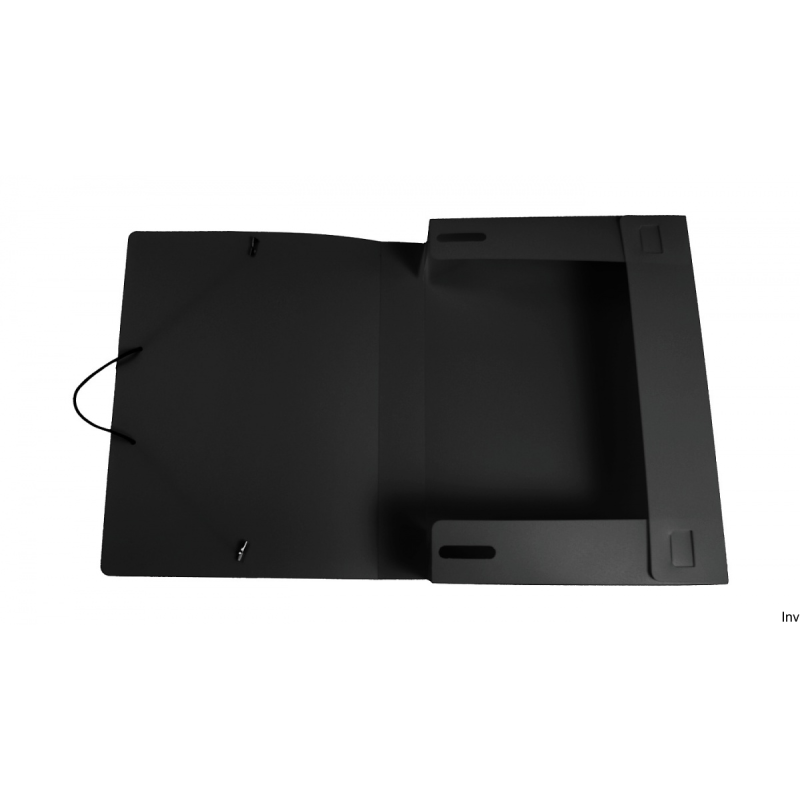 Teczka z gumką 2 cm czarna Biurfol TG-03-05