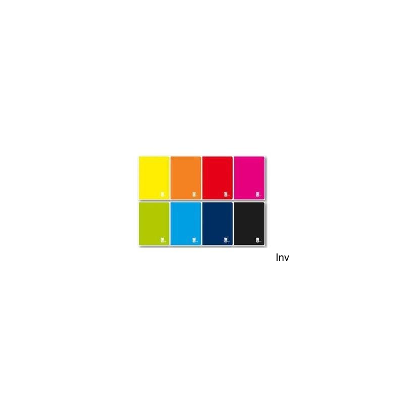 Zeszyt A5 16k kratka UV KOL.401 ONE COLOR INTERDRUK - 1