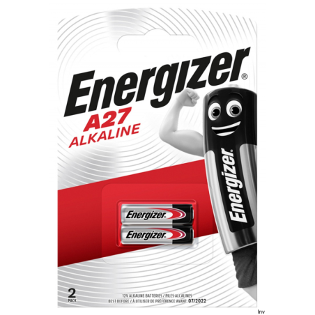 Bateria ENERGIZER A27 12V do pilota (2 szt.) - 1
