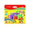 Plastelina KEYROAD, 12x15g, zawiera 1 złoty i 1 srebrny kolor, pudełko, mix kolorów - 1