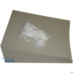 Fastykuła bezkwasowa 230x320 mm wiązka archiwalna z 8 otworami 979-004 WARTA - 1