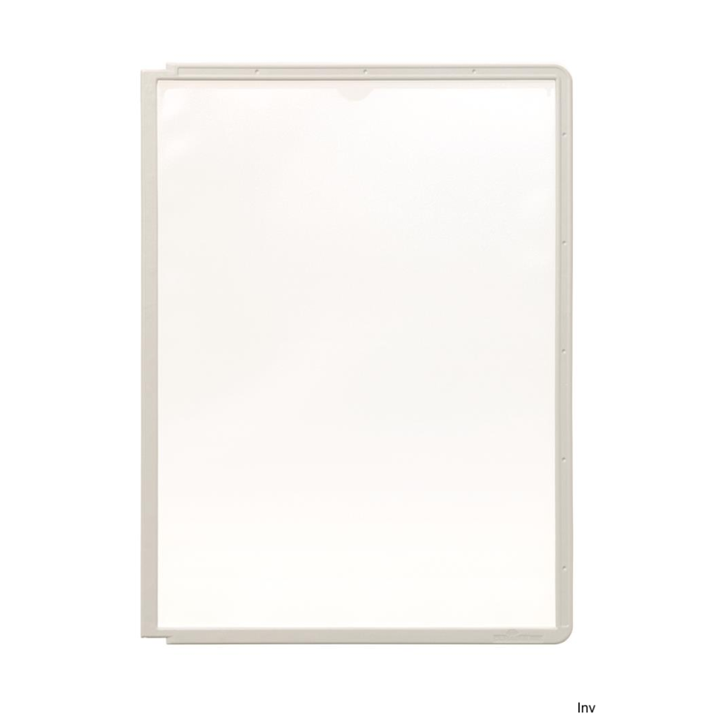 Panel informacyjny A4 PP szary 5606-10 (5szt.) ramka SHERPA DURABLE - 1