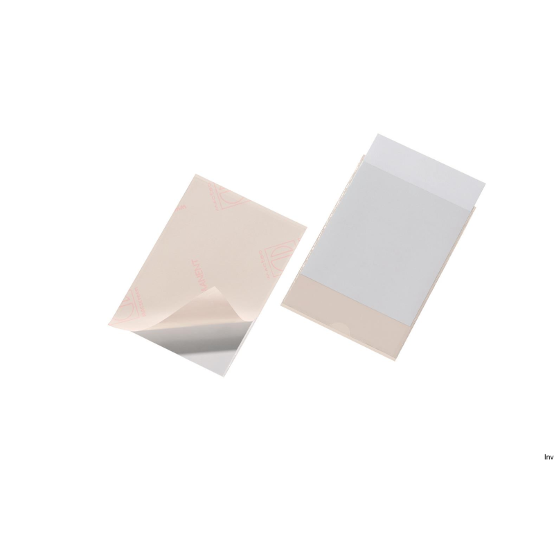 POCKETFIX samoprzylepna kieszonka 150x110 mm Przezroczysty 807619 DURABLE - 1