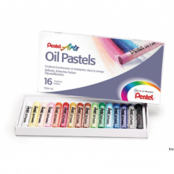 Pastele olejne 16 kolorów  PHN-16 PENTEL