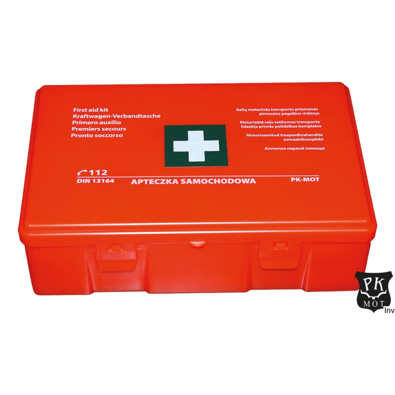 Apteczka pierwszej pomocy samochodowa ASA P 2X8X17 PK-MOT - 1
