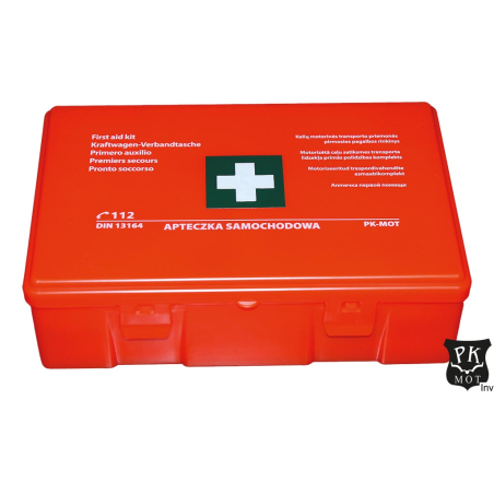 Apteczka pierwszej pomocy samochodowa ASA P 2X8X17 PK-MOT - 1