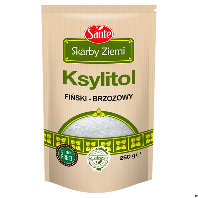 Ksylitol fiński-brzozowy Skarby Ziemi 250g SANTE cukier - 1