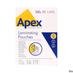 APEX folie do laminacji A3 LIGHT op. 100szt. 6001901 FELLOWES - 1