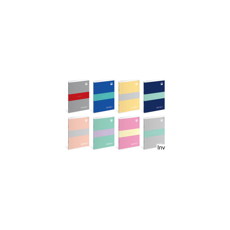 Zeszyt A5 60k. linia Academy  PASTEL 5617 INTERDRUK (X) - 1
