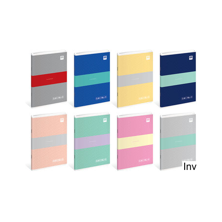 Zeszyt A5 60k. linia Academy  PASTEL 5617 INTERDRUK (X) - 1