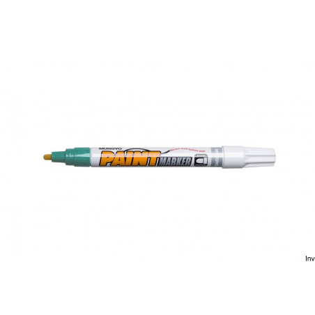 Marker olejowy Mungyo zielony 2 mm, wodoodporny, długość linii 450 m, zgodny z normą EN71-8