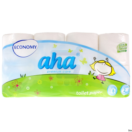 Papier toaletowy AHA SMART (8rolek) biały - 1