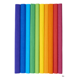 Bibuła marszczona Creatinio 50x200 mix tęczowy komplet 10 sztuk 400153931 TOP-2000 - 3
