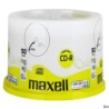 Płyta MAXELL CD-R 700MB 52x (50szt) PRINTABLE, white, do nadruku, cake 624006 - 1