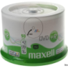 Płyta MAXELL DVD+R 4.7GB 16x, (50szt) PRINTABLE, white, do nadruku, cake 275702 - 1