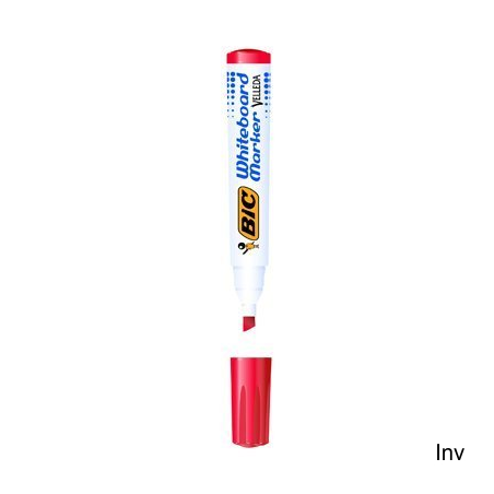 Marker suchościeralny BIC Velleda ECOlutions 1751 czerwony, 904948 - 1