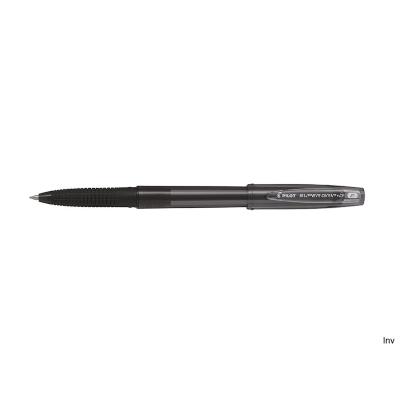 Długopis olejowy Pilot Super Grip 0.7 mm czarny z wentylowaną skuwką