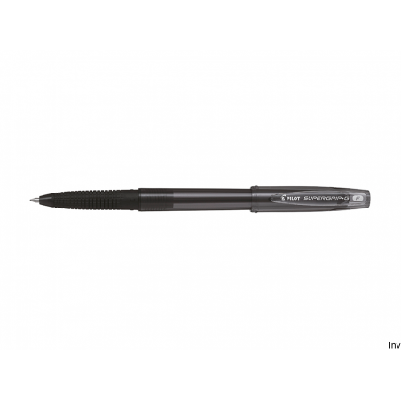 Długopis olejowy Pilot Super Grip 0.7 mm czarny z wentylowaną skuwką