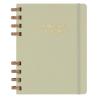 Kalendarz na spirali MOLESKINE 2024, 12M, XL, twarda oprawa, crush kiwi - 1