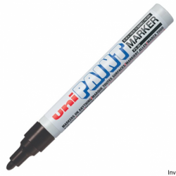 Marker olejowy UNI PX-20 czarny 2,2-2,8 mm do wszystkich powierzchni