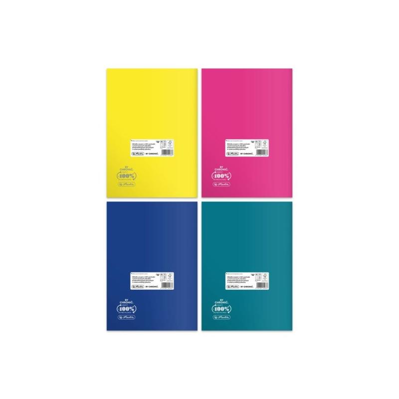 Zeszyt A4 60 kartek kratka eco PP colors 9552381 Herlitz - 1