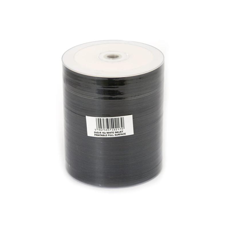 Płyta FREESTYLE DVD-R 4,7GB 16X (100) PRINTABLE  do nadruku WHITE INKJET OMDFP16- - 1