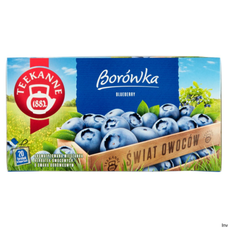Herbata TEEKANNE Borówka 20t owocowa - 1