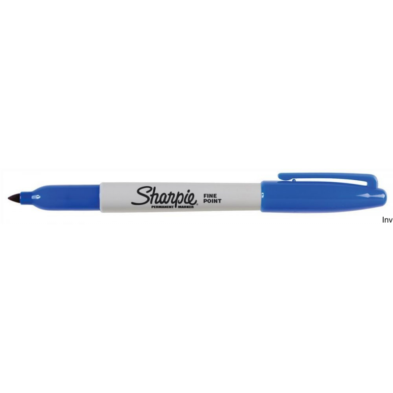Marker permanentny Sharpie FINE niebieski