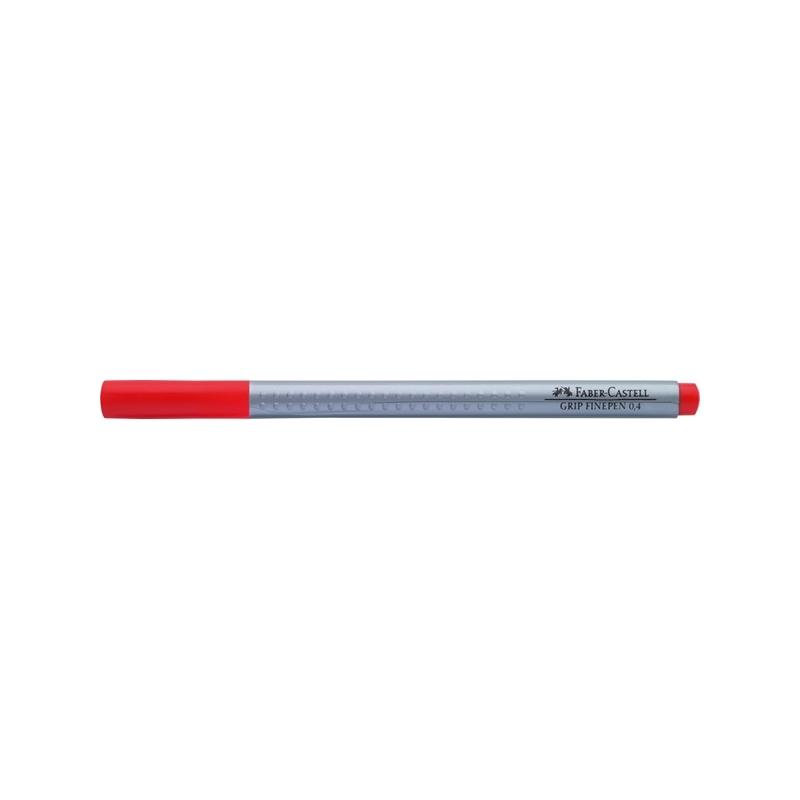 Cienkopis GRIP czerwony FABER CASTELL 151621 - 1